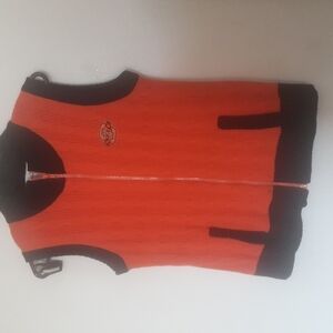 Castle Sport OSU Oklahoma Sooners Sweater Vest Sz L